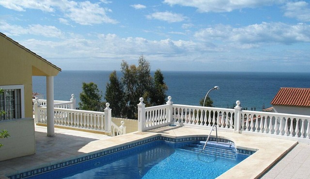 Spacious villa with fantastic sea view and private pool,