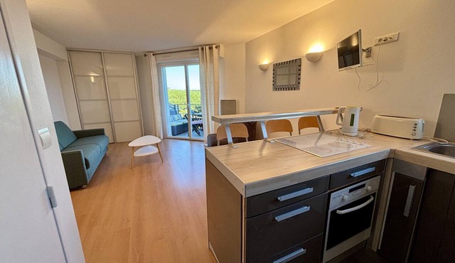 Spacious studio in Anglet near the beach with pool in Anglet