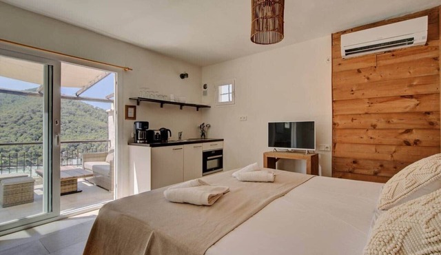 Studio 1, bed for 2 persons