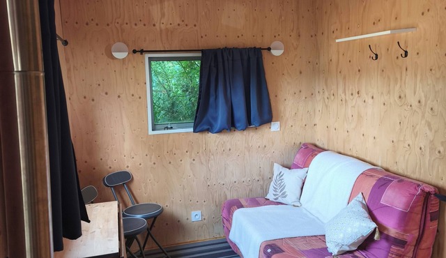 Tiny house "La Mignonette". Nature escape in the heart of Matheysine in Saint-Jean-de-Vaulx