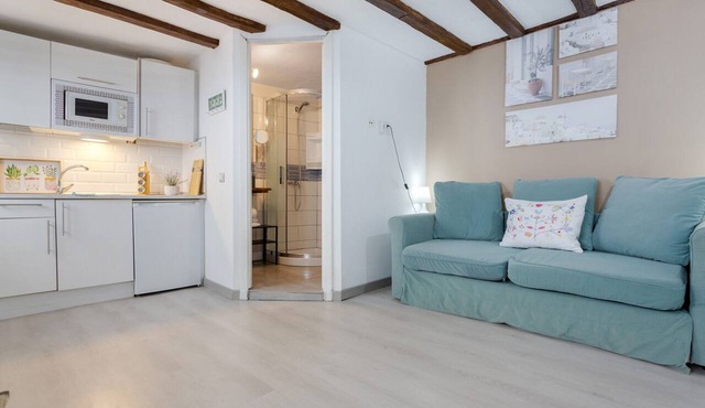 Vacation Studio 'Estudio La Maresia' with Sea View, Private Terrace and Wi-Fi