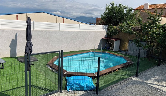 Villa Climatisée, 2 Chambres, 6 Personnes Jardin et Piscine, Emplacement Idéal in Ponteilla