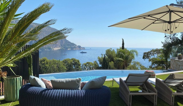 Villa Piscine Bord DE MER EZE in Èze