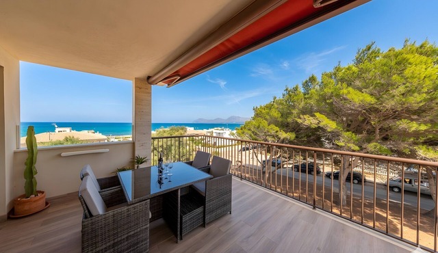 Villa 'Sa Nineta' with Beautiful Sea Views, Private Pool, Terrace, Garden, Wi-Fi & A/C