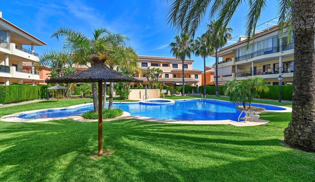 Wonderful and nice apartment with communal pool in Javea, Costa Blanca, Spain for 6 persons
