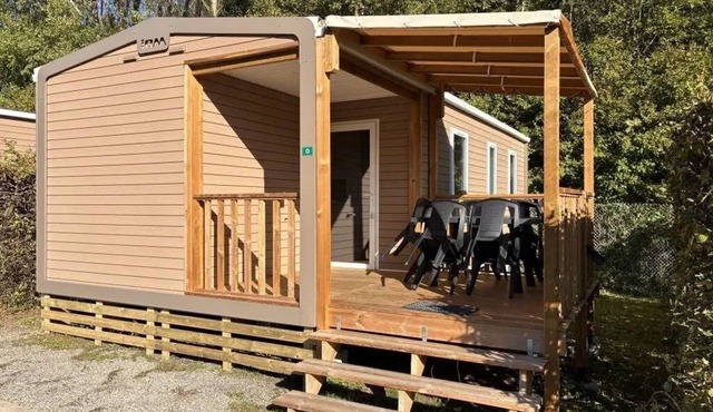 ZEcamping 3 étoiles locatif TV LV clim 35m2 6 pers in Divonne les Bains