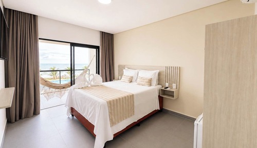 Deluxe Double Room, Partial Sea View