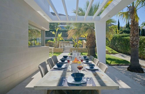 Cansalades Villa | Wonderful private villa for 8 people with private pool, hot tub, A/C, WIFI, TV and patio