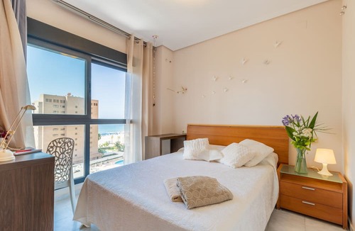 Cala Apartment | Apartment 'Apartamento Paraíso Florida' with Sea View, Wi-Fi and Air Conditioning