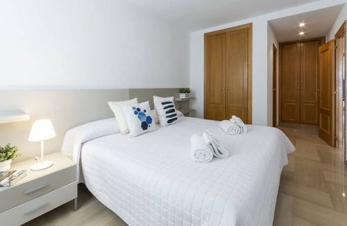 Playa de Gandia Apartment | Ocean view condo located steps from the beach. Modern decoration! ONLY FAMILIES