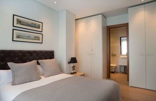 San Sebastian Centro Apartment | NIZA LA CONCHA, terrace with beach views