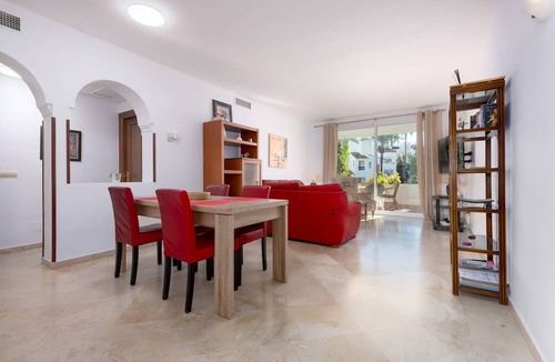 New Golden Mile Apartment | Apartment 'Apartamento De Lujo A 30m Playa' with Sea View, Wi-Fi and Air Conditioning