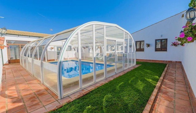 Rural House with exclusive pool for groups in Cordoba in Rivero de Posadas