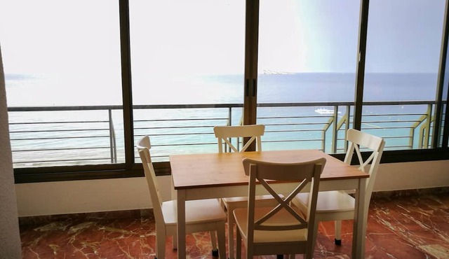 Levante Beach *facing the sea*