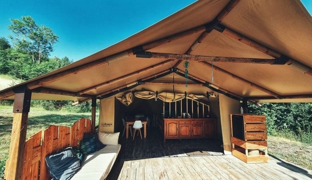 Camping des vignes in Dun