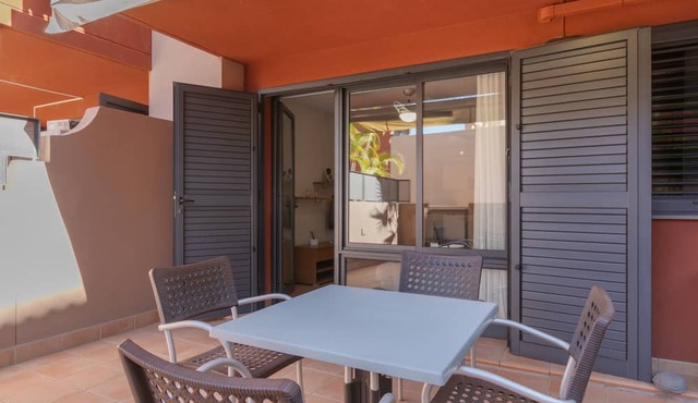 Vacation Apartment 'Paradise Beach Bay' with Shared Pool, Wi-Fi and Air Conditioning